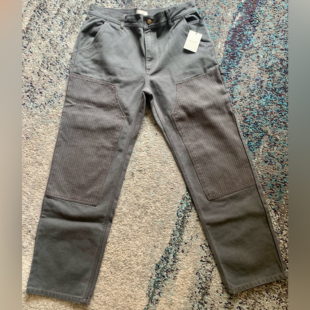 Aime Leon Dore - Trapunto Workwear Pant: Charcoal/ Medium